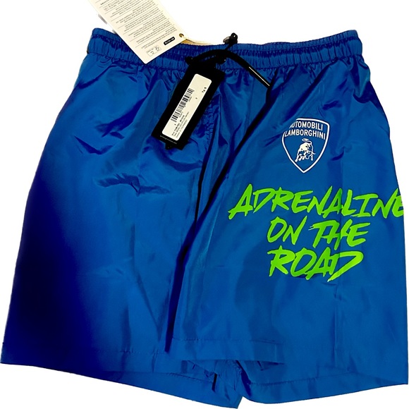 Lamborghini men’s swim shorts. NWT